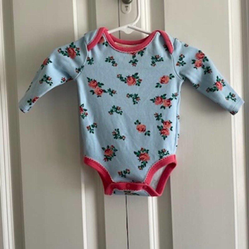 Matilda Jane Floral Long-Sleeve Bodysuit 0-3M